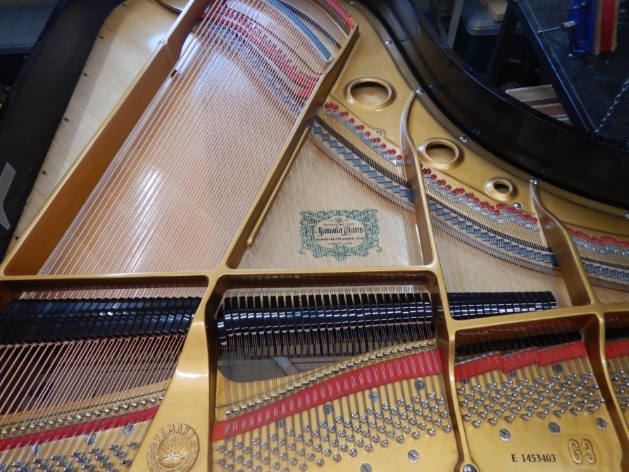 大修理グランドピアノG3E、音が出せる状態に。: ピアノ調律修理技師杉本由紀（すぎもとよしのり）おやじのつぶやき
